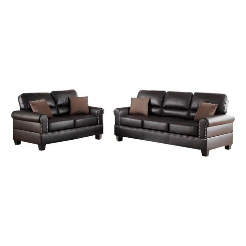 Benjara sofa and loveseat - pc,