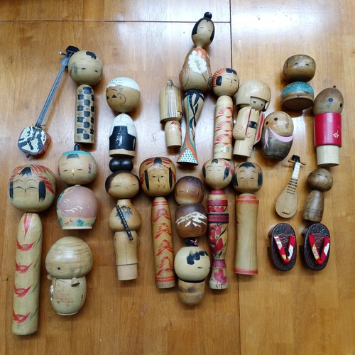 Vintage japanese kokeshi - japanese, doll