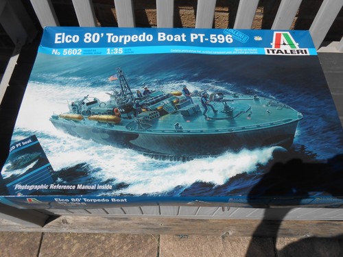 Italeri torpedo boat - italeri, pt-596