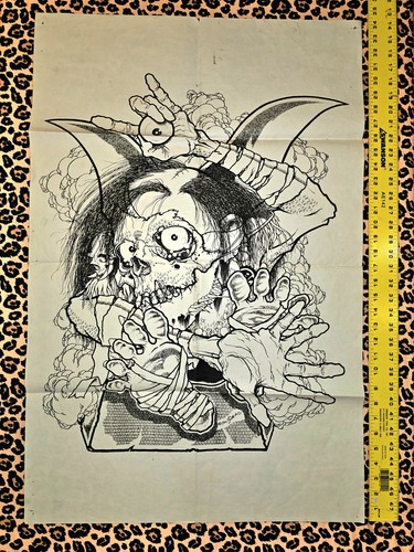 Original pushead gargoyle - gargoyle, 88