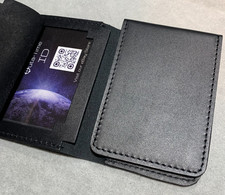 Black Real Leather 'Protec'