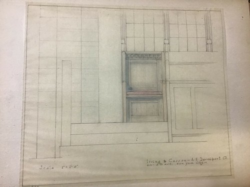 Vintage original drawing - -,