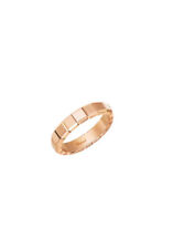 BNIB Chopard 18K Rose Gold Ice Cube Ring RRP £1400 * Selling Under Retail *