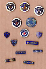 Vintage SCANIA trucks lorry metal enamel stick pin badge Sweden 1960s