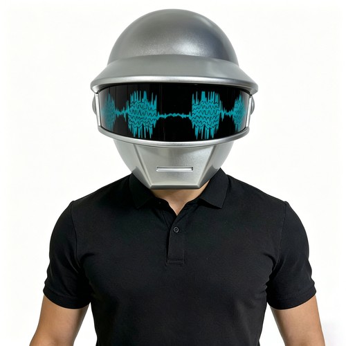 Daft punk helmet with - daft,