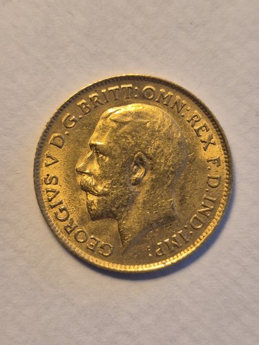 1913 king george half - 1913,
