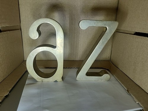 Letter vintage 1970 - a, z