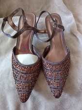 BHS.sz.5 SHOES.3"HEEL/POINTED