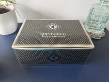 Edinburgh Lead Crystal 6 Whisky Tumbler International Hand Cut Glasses Stirling