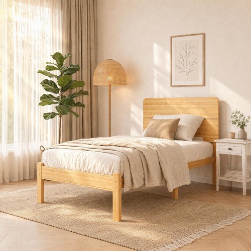 Elegant bamboo single bed - elegant,