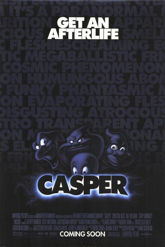 Casper 1995 movie poster - movie,