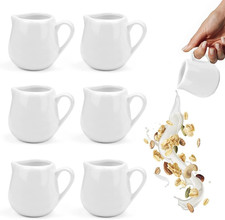 6pcs Ceramic Milk Jug 110ml
