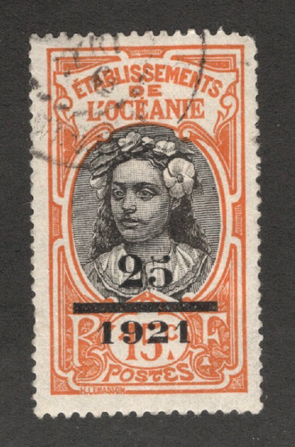 1921 french polynesia - 1921,