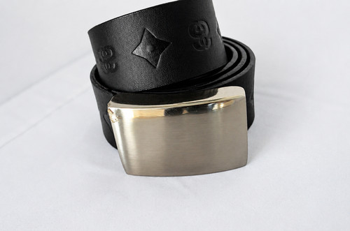 Stussy leather men belt sise - leather,