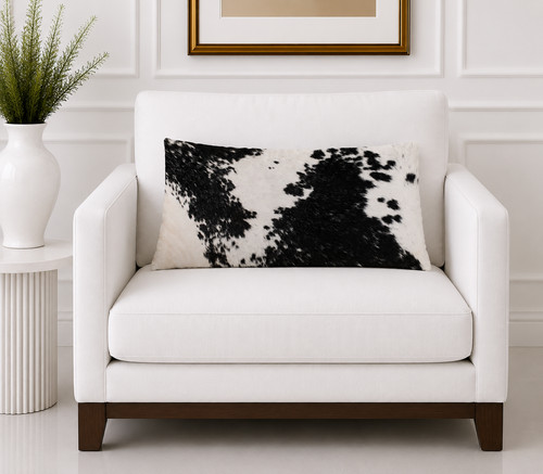 100 natural cowhide pillow - 100%,