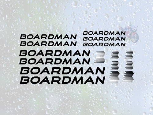 16pc boardman vinyl decals - boardman,