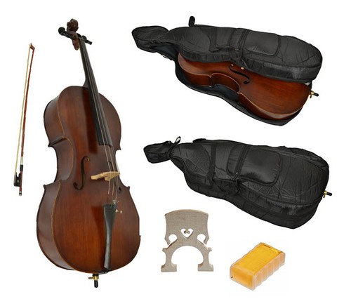 Student cello size with - 3/4,
