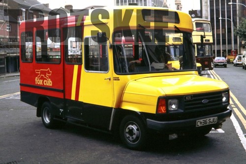 35mm slide midland fox - slide, ford