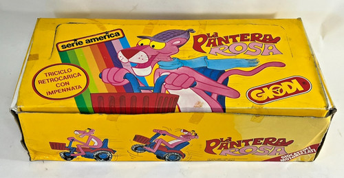 Pink panther tricycle recharge - tricycle,