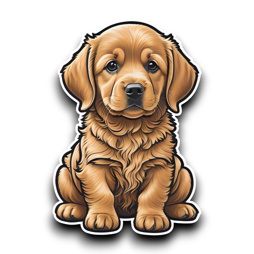 Cute baby golden retriever - cute,