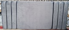Plush Velvet Sole headboard  3ft 4ft 4ft6 5ft 6ft  20" 24" 30" Height 