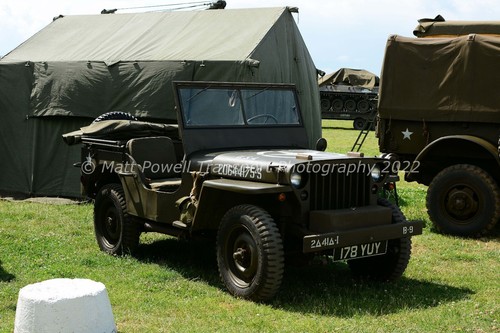 Photo 12x8 jeep military - -,