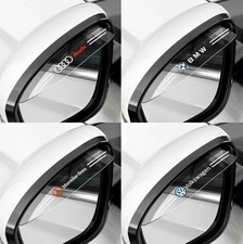 2pcs Car Logo Rear View Side