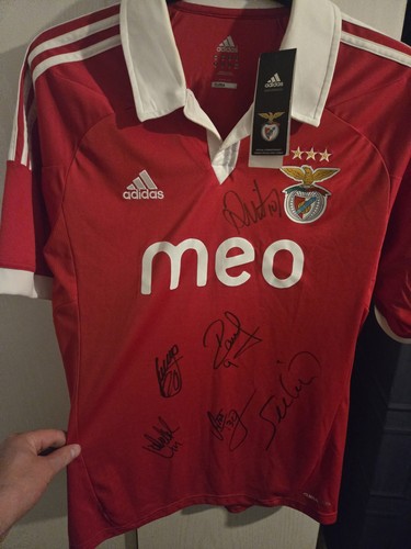 2012 2013 signed benfica shirt - 2012/2013,