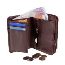 Ladies REAL LEATHER PURSE zip