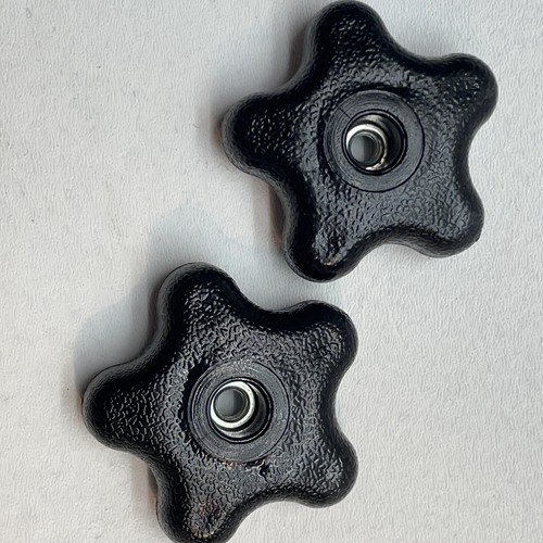 2pcs star knob - 2pcs, 1/4-20