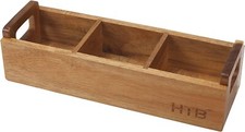 HTB Small Wooden Tea Bag Box