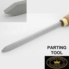 WOODTURNING PARTING TOOL 6mm - CROWN - QUALITY WOODTURNING TOOLS GOUGE CHISEL