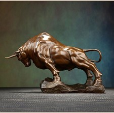 1600g,Bronze Wall Street Bull