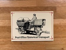 POSTCARD 1982 MINT POST OFFICE SEPR 34 HISTORICAL TRANSPORT EXPERIMENTAL CAR