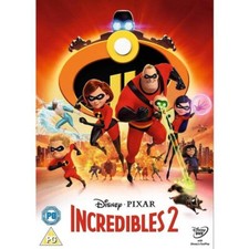 INCREDIBLES 2 DVD NEW SEALED