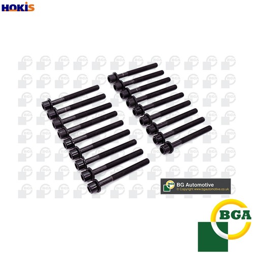 Cylinder head bolt set bk6373 - bolt,
