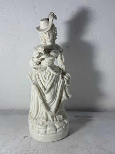 Antique german porcelain lady - antique,