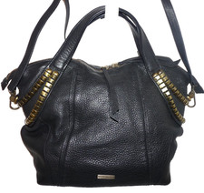 Kelsi Dagger Black Leather