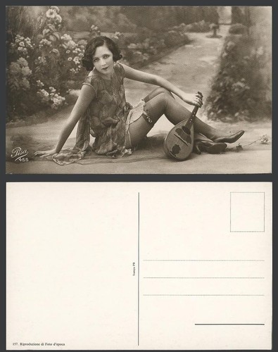 French risque glamour girl - risque,