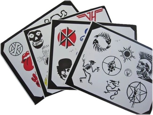 Tattoo flash set punk - tattoo, of