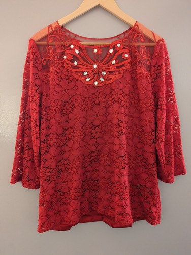 Casamia womens red polyester - casamia,
