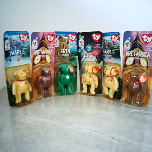 Teenie beanies bears lot - lot, of