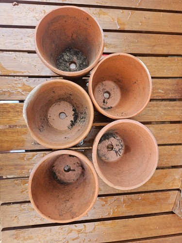Vintage clay terracotta - x,