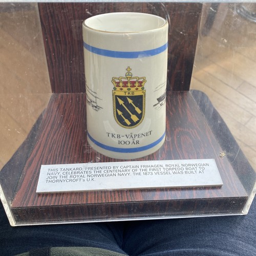 Royal norweigan navy tankard - norweigan,