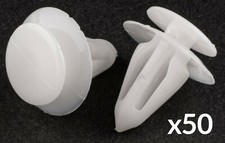 50x Clips For Vauxhall