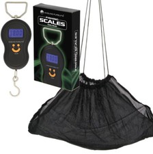 Fishing Weigh Sling Carp AND Digital Scales Coarse Pike Match Sea Fishing