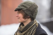 Vintage German army winter cap