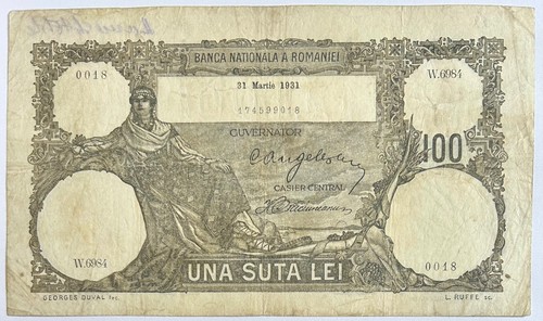 Romania 100 lei 1931 - romania, 33a