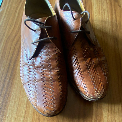Asos mens brown woven leather - mens,