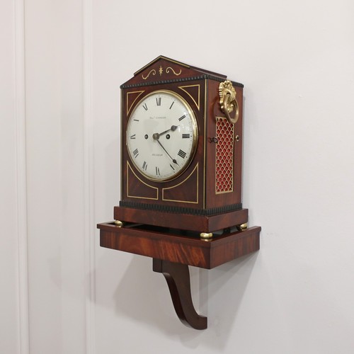 Antique bracket clock english - clock,